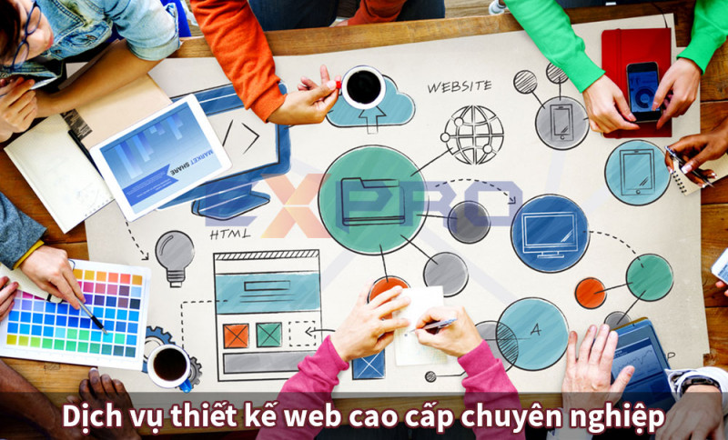 Công ty TNHH Giải Pháp Số Expro Việt Nam dịch vụ thiết kế web chuyên nghiệp