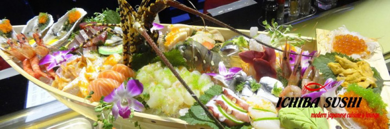 Một bữa tiệc sushi Nhật hoành tráng
