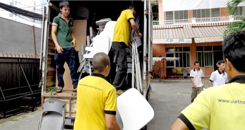 Quá trình vận chuyển chuyên nghiệp của Vietnam Moving