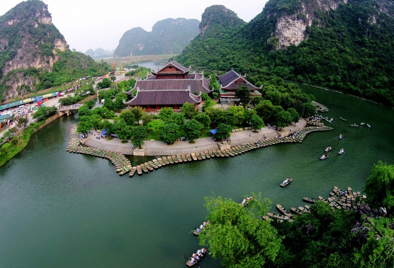 Quần thể Tràng An- Khu sinh thái được UNESCO công nhận.