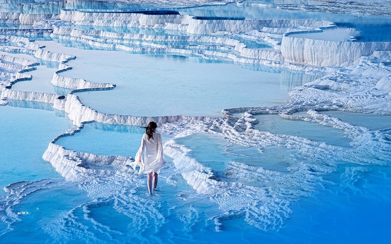 Lâu đài bông Pamukkale – Thổ Nhĩ Kỳ