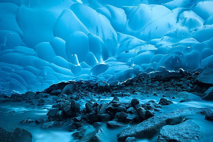 Hang băng Mendenhall tại Juneau, bang Alaska, Mỹ