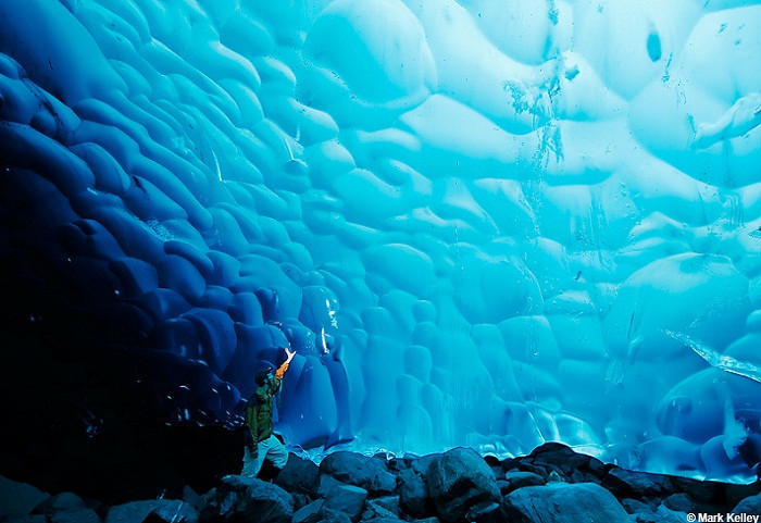 Hang băng Mendenhall tại Juneau, bang Alaska, Mỹ