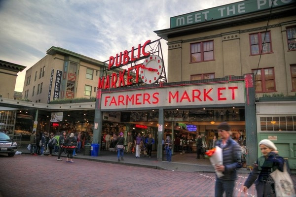 Chợ Pike Place Market tại Mỹ
