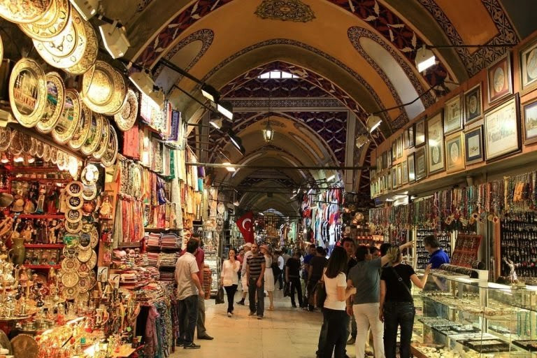 Grand Bazaar tại Thổ Nhĩ Kỳ