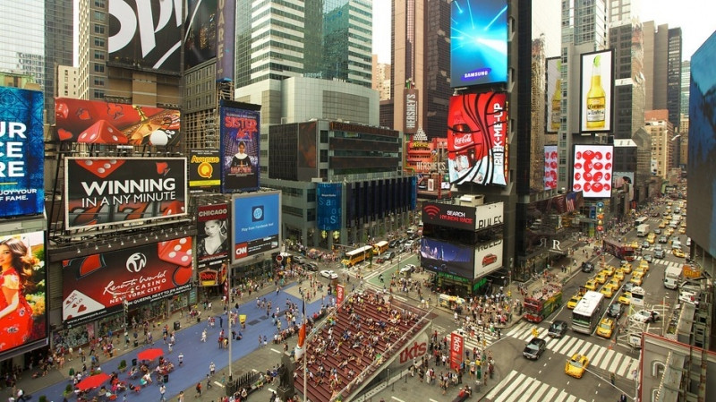 Times Square còn là biểu tượng của nước Mỹ
