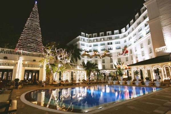 Khách sạn Metropole tưng bừng đón Giáng sinh