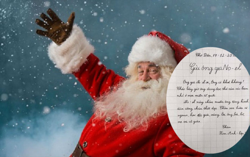 Số thư ông già Noel nhận được mỗi năm