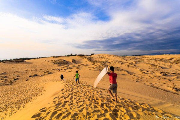 Ngắm nhìn những đụn cát lớn mà không phải mất công đi đến Châu Phi
