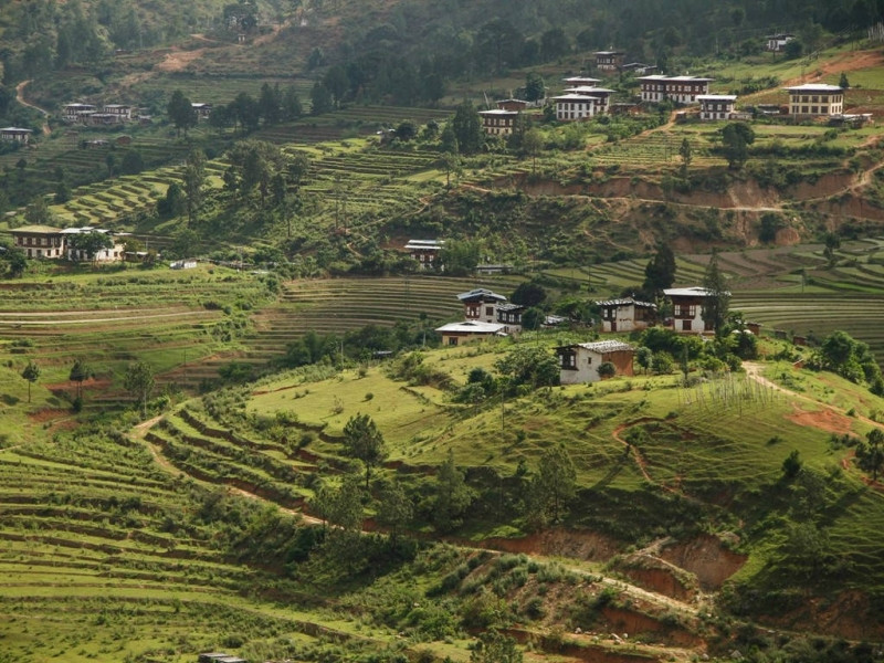 Ở Bhutan, động vật và thực vật đều có cơ hội phát triển phong phú, đa dạng.
