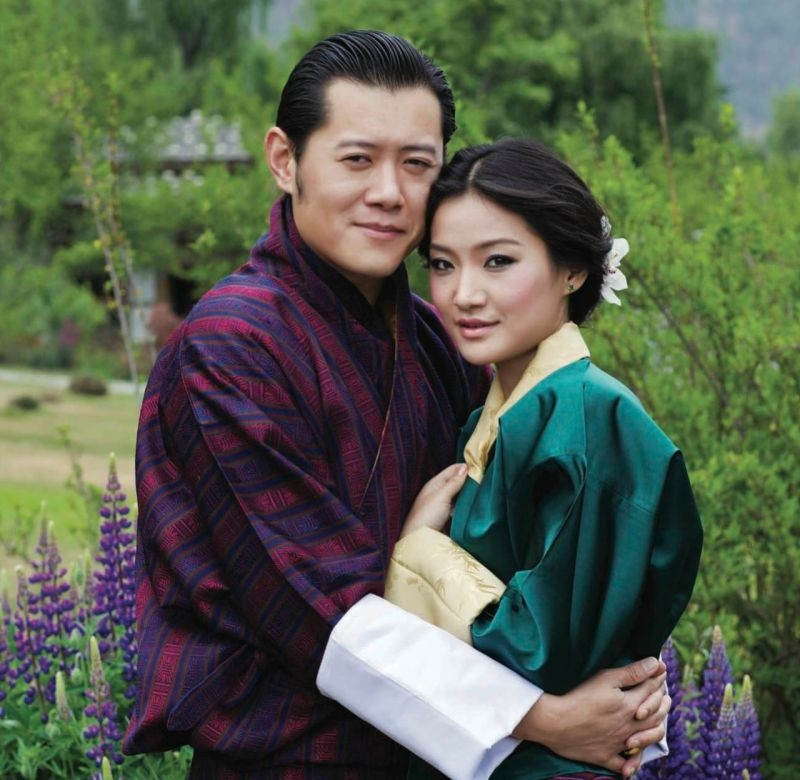 Mối tình giữa Quốc vương và Hoàng hậu Bhutan tựa như câu chuyện cổ tích.