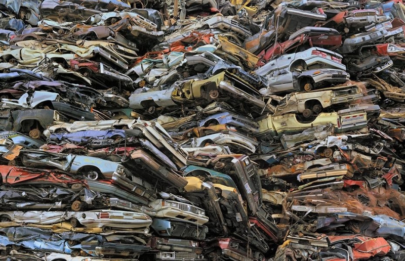 Mỹ là nơi chứa rác thải xe hơi lớn nhất trên thế giới
