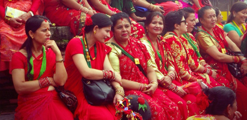Một lễ hội tại Nepal