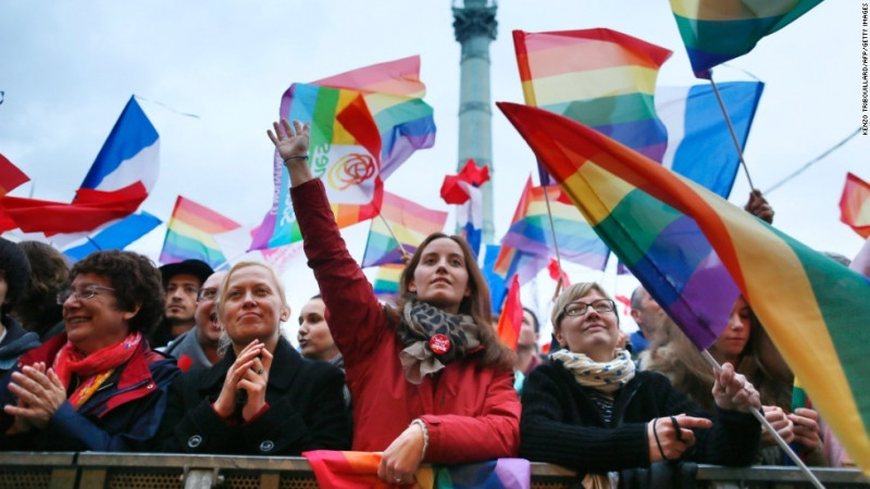 Pháp là đất nước công nhận hôn nhân đồng tính