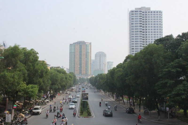 Nguyễn Chí Thanh - con đường đẹp nhất của Hà Nội