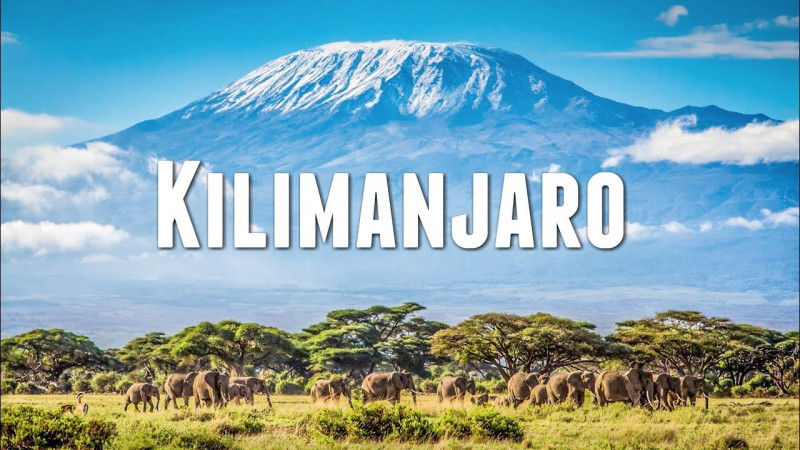 Núi Kilimanjaro với độ cao 5.895m