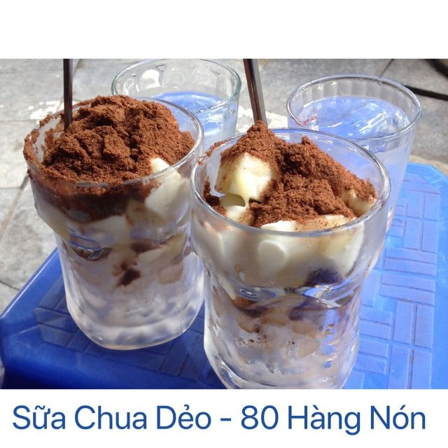 Nổi bật nhát là sữa chua dẻo cacao