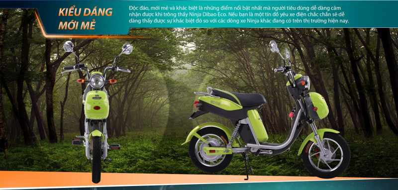 Xe đạp điện Ninja Dibao Eco