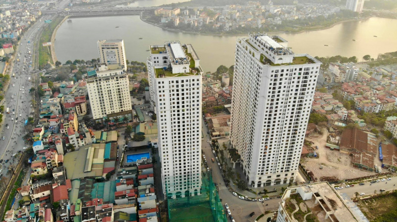 Các căn hộ tại dự án có diện tích hợp lý từ 52 - 106m2 (2 - 3 PN) với giá bán chỉ từ 21 triệu/m2