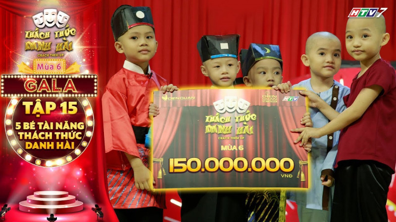 Năm chú tiểu Bồng Lai là những thí sinh được yêu thích nhất của chương trình