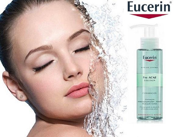 Gel rửa mặt Eucerin trị mụn Pro Acne Solution Cleansing Gel