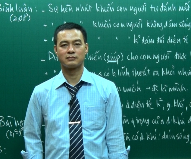 Thầy Phạm Hữu Cường – Giảng viên đại học Sư phạm Hà Nội
