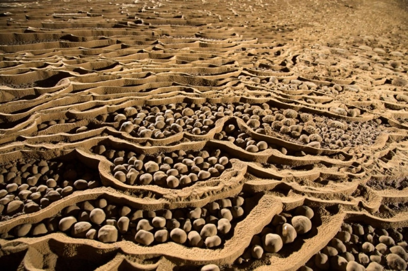 Nhũ đá ngọc trai khổng lồ ở hang Sơn Đòong