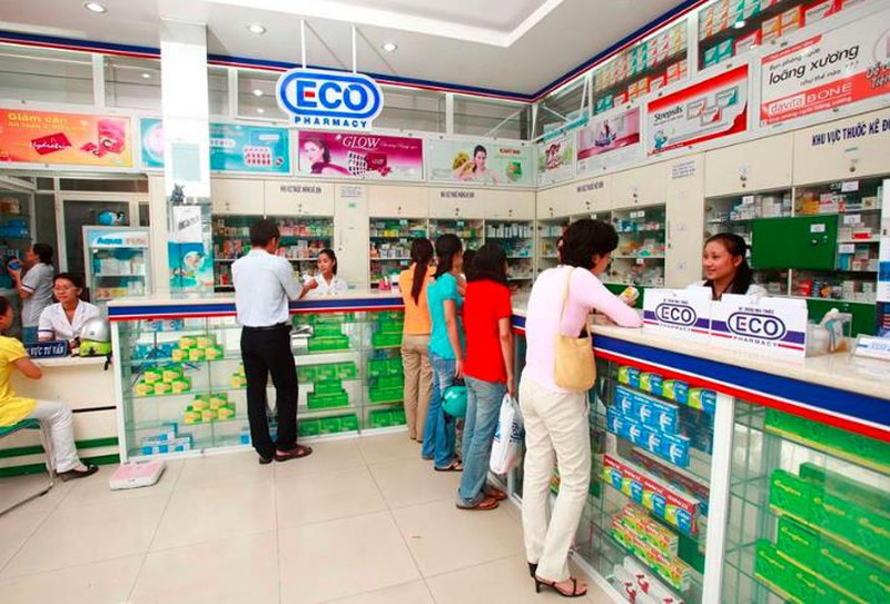 ECO là hệ thống nhà thuốc bán lẻ rộng khắp Việt Nam