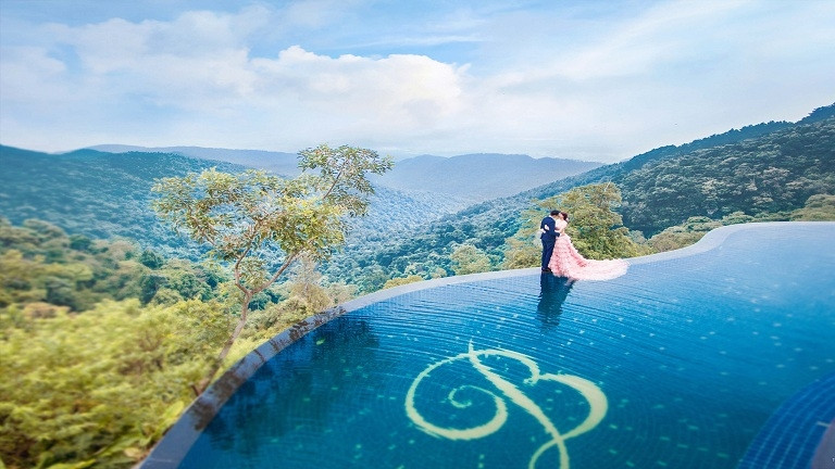 Belvedere Resort Tam Đảo cũng là một địa điểm lý tưởng để chụp ảnh cưới
