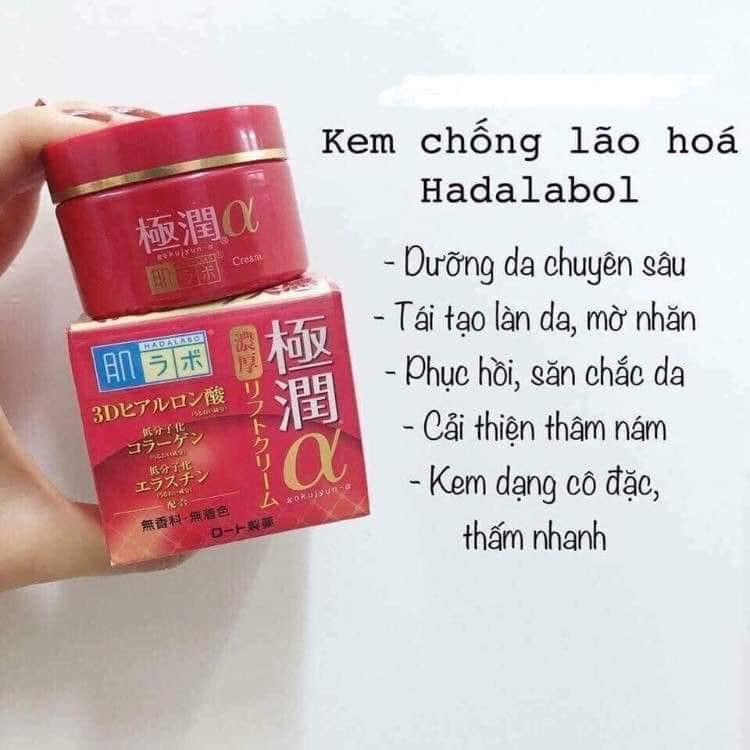 Kem chống lão hoá Hada Labo Pro Anti Aging Collagen Plus Cream