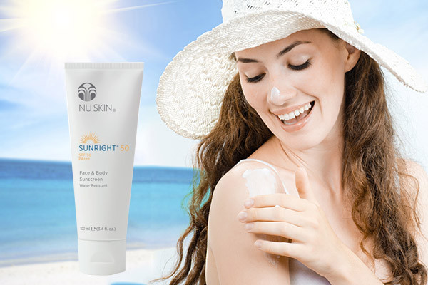 Kem chống nắng Nuskin Sunright SPF 50 PA +++ - lựa chọn hoàn hảo cho mặt và body
