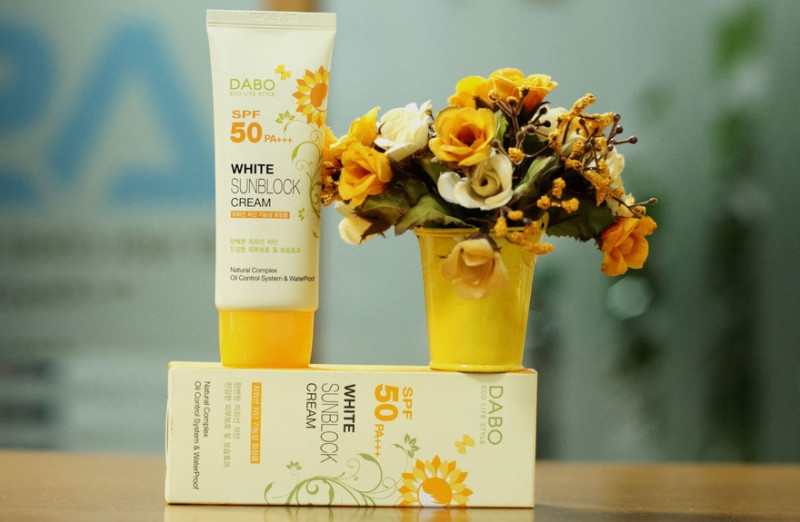 Kem chống nắng DABO White Sunblock Cream SPF50 PA+++