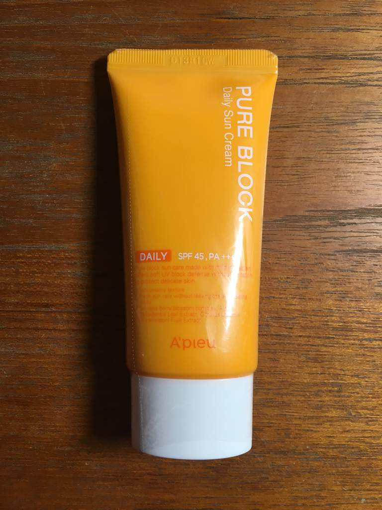 A’pieu Pure Block Natural Sun Cream