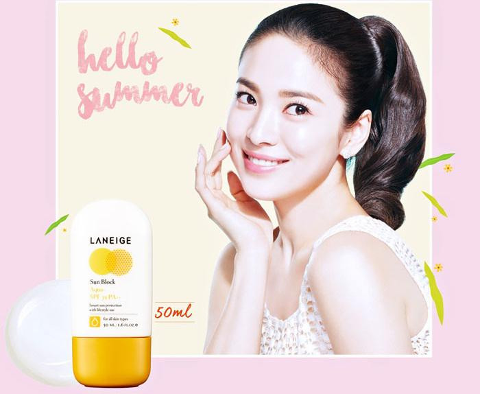 Kem chống nắng Laneige Sun Block Aqua