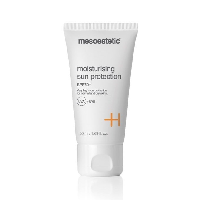 Mesoestetic Moisturizing Sun Protection SPF50+ là dòng kem chống nắng cao cấp