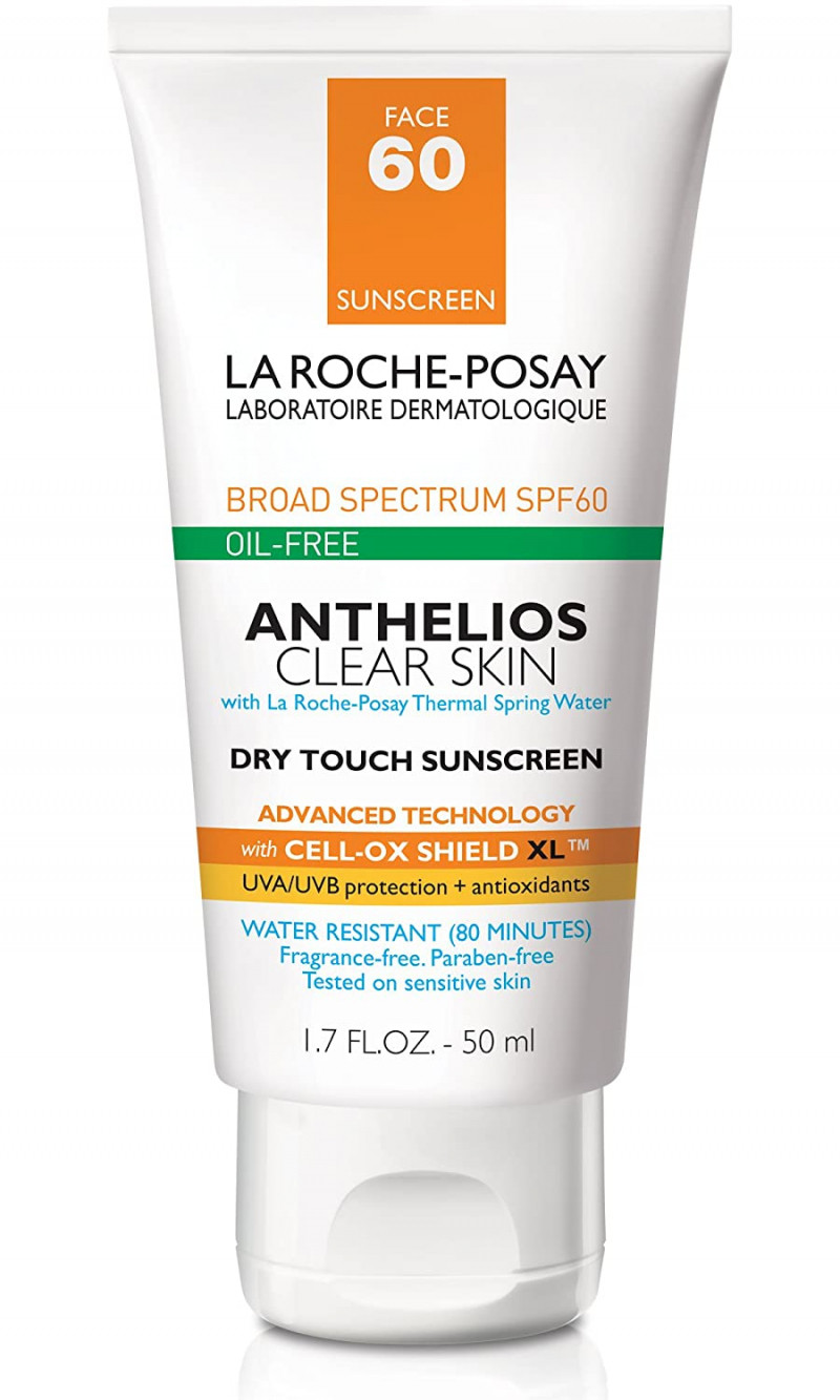 Anthelios Clear Skin Dry Touch Sunscreen Broad Spectrum SPF 50+