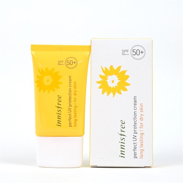 Kem chống nắng ﻿Innisfree Perfect UV Protection Cream Long Lasting (For Dry Skin)