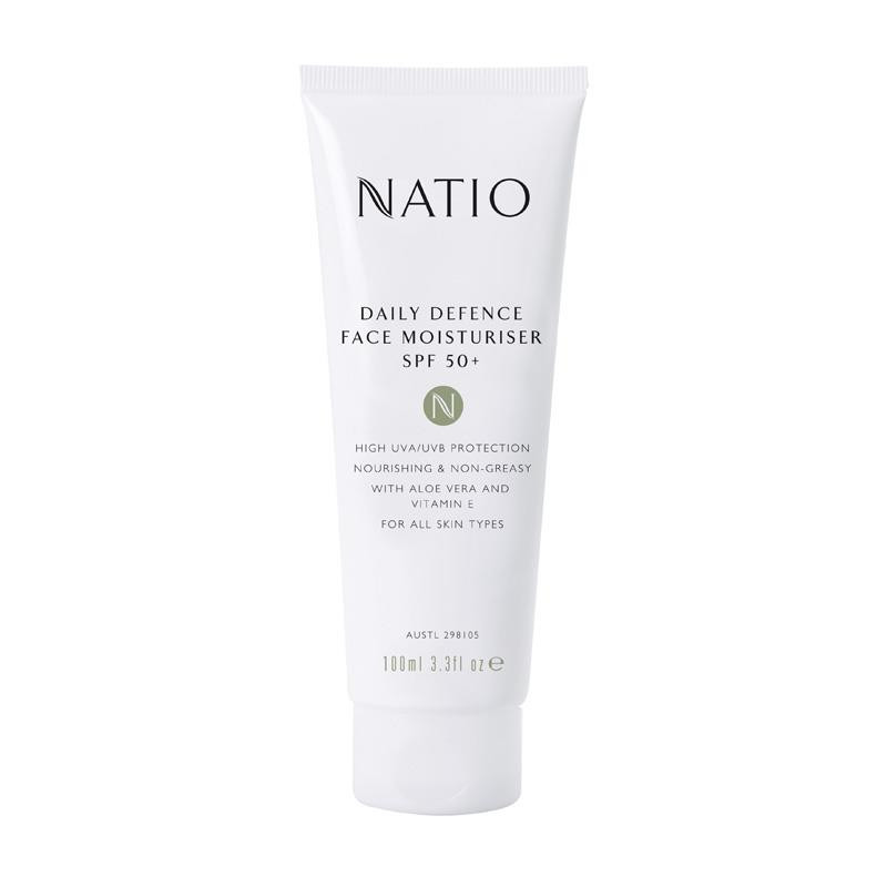 Natio Daily Defence Face Moisturiser SPF 50+,