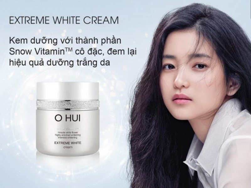 Kem dưỡng trắng da chống lão hóa 50g Extreme White Cream – OHUI