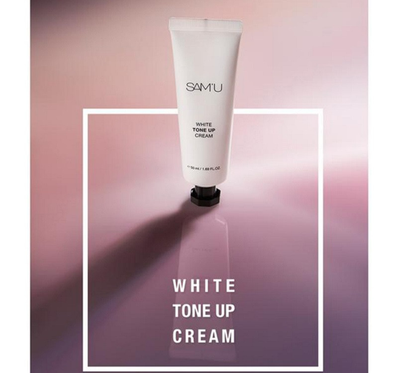 Kem dưỡng trắng giảm nếp nhăn SAM’U White Tone Up Cream