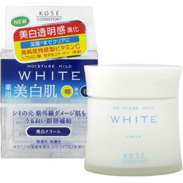 Kose Moisture Mild White Cream