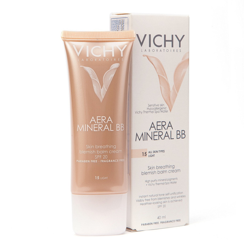 Kem lót nền che khuyết điểm và chống nắng Vichy Aera Mineral BB