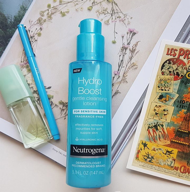 Kem Tẩy Trang Neutrogena Hydro Boost Gentle Cleansing Lotion