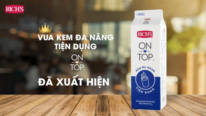 Kem Đa Năng Tiện Dụng Rich’s On Top