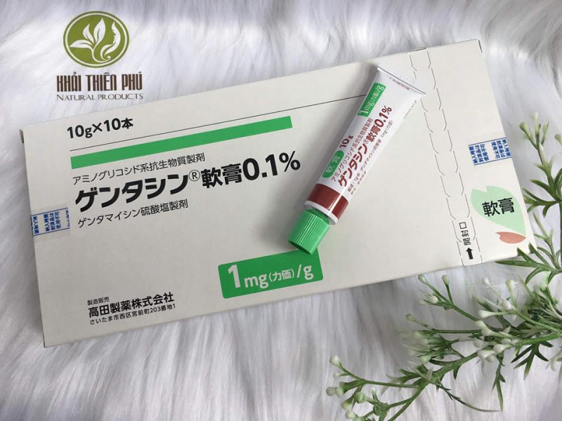 Kem trị sẹo Gentacin Nhật Bản