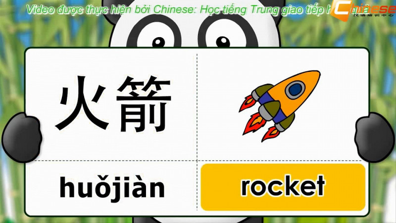 Một trong những hình ảnh thú vị, cụ thể, rõ ràng của nội dung học tiếng Trung trên kênh chinese.com.vn