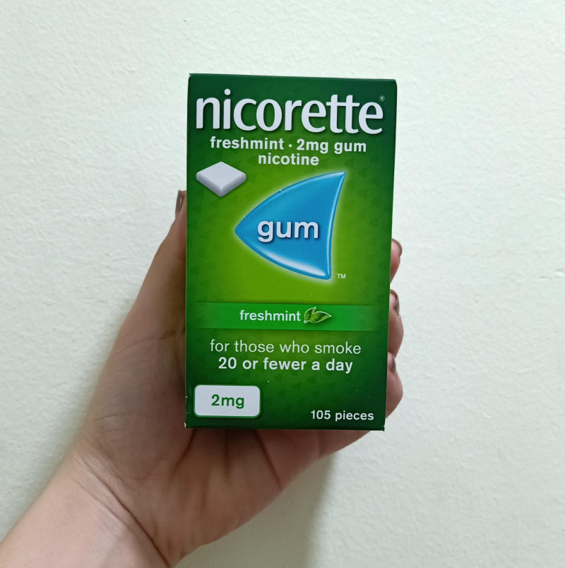 Kẹo cai thuốc lá Nicorette 2mg