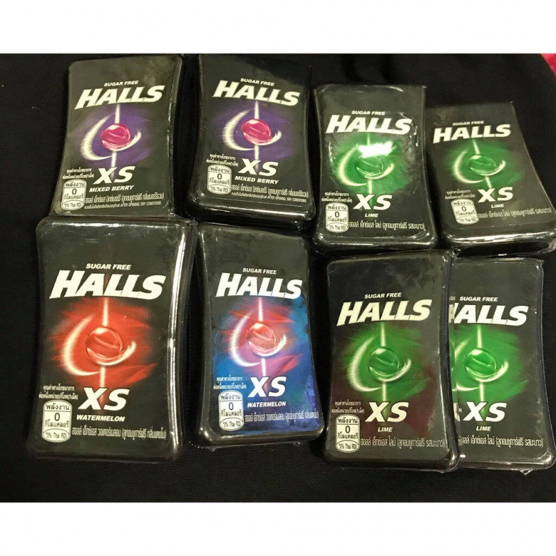 Kẹo ngậm cai nghiện thuốc lá Sugar free halls