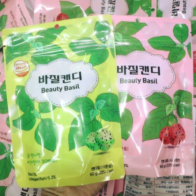 Kẹo giảm cân Beauty basil