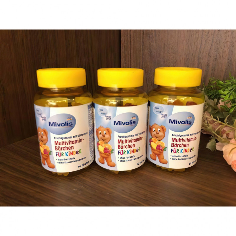 Kẹo Gấu của Đức Mivolis Multivitamin Barchen